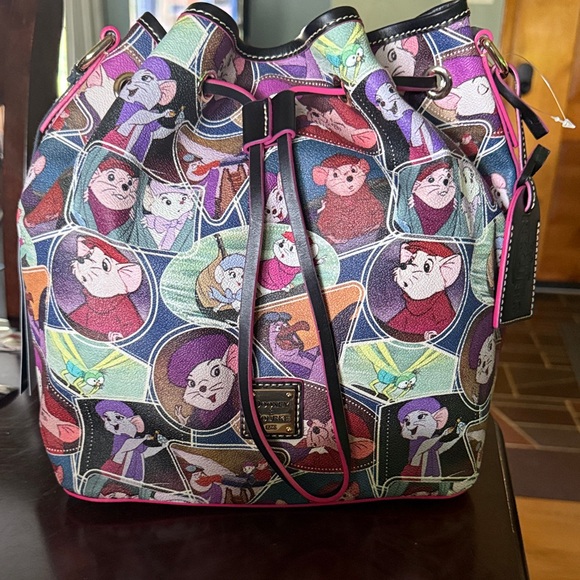 NWT Dooney & Bourke The Rescuers Disney Satchel - Picture 1 of 7